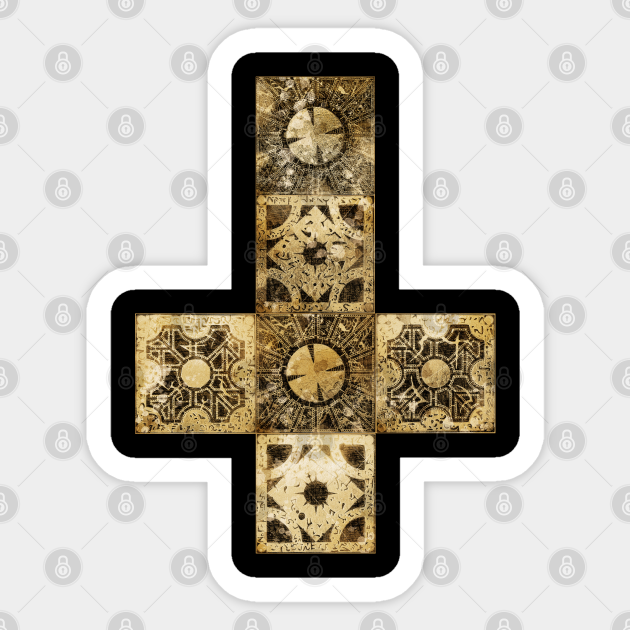 Cenobite Lament Configuration Puzzle Box v2 Hellraiser Sticker